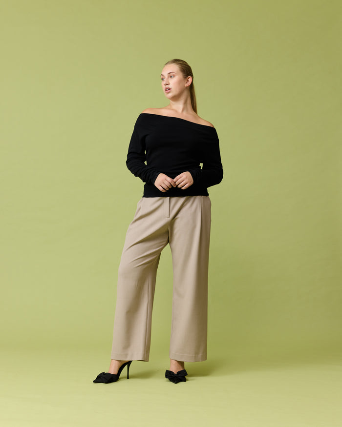 MILLA SUIT PANT OAT