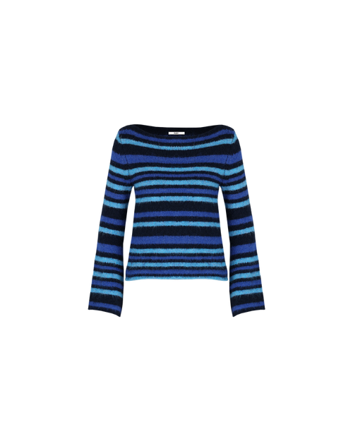 MILO SWEATER BLUE STRIPE