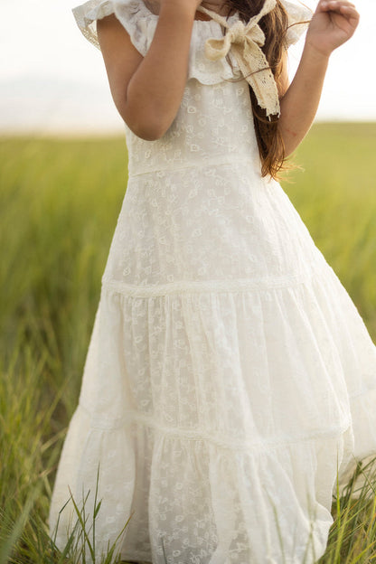 Mini Alaina Dress in Ivory-2