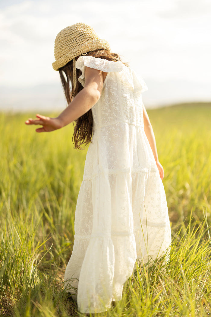 Mini Alaina Dress in Ivory-4