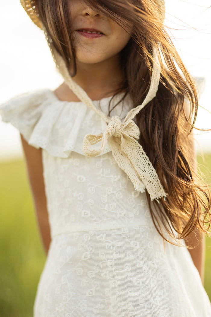 Mini Alaina Dress in Ivory-5
