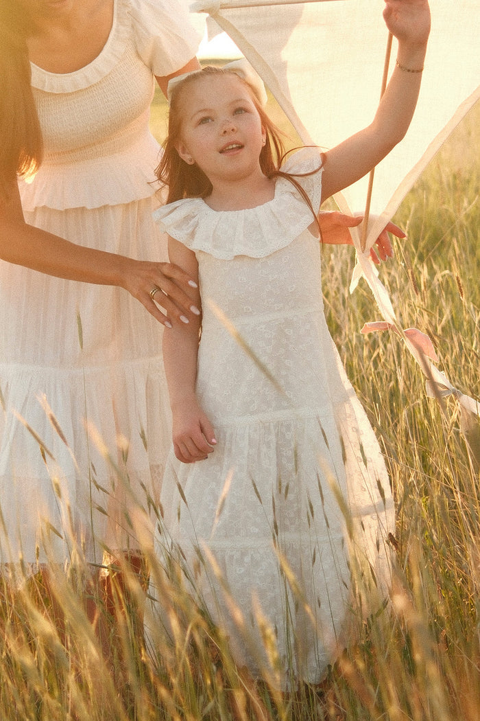 Mini Alaina Dress in Ivory-7