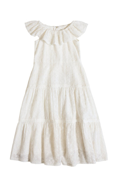 Mini Alaina Dress in Ivory-8