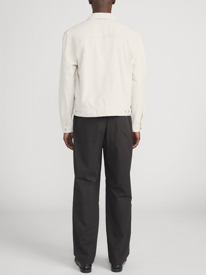 Jacket On Model Back