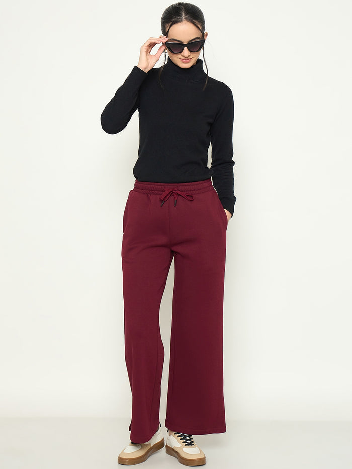 mSECRET Maroon Track Bottoms