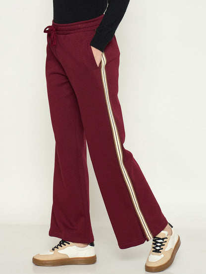 mSECRET Maroon Track Bottoms