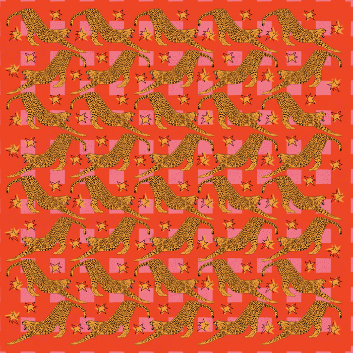 MUR Cheetah Pink Bandana