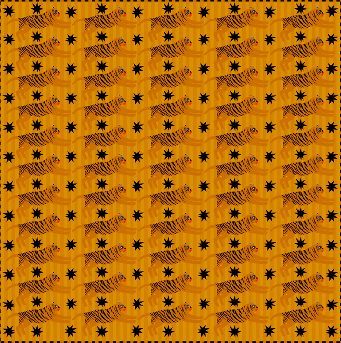 MUR Golden Tiger Bandana