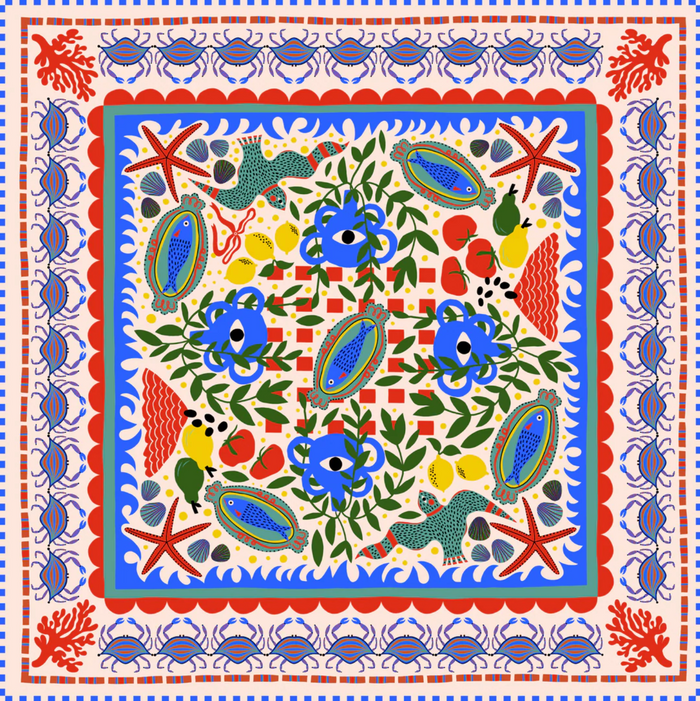 MUR Mediterranean Muse Bandana