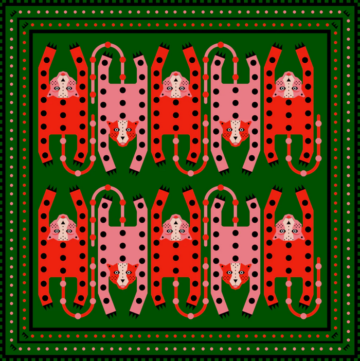 MUR Whimsy Cheetah Bandana