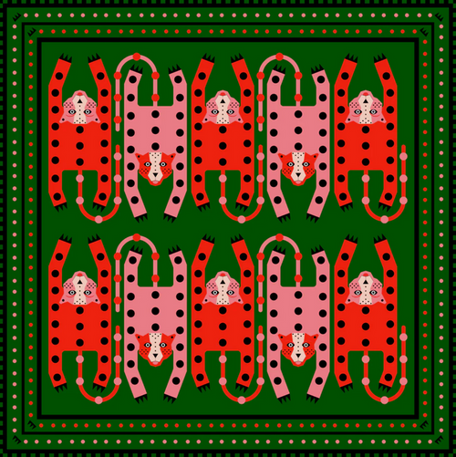 MUR Whimsy Cheetah Bandana