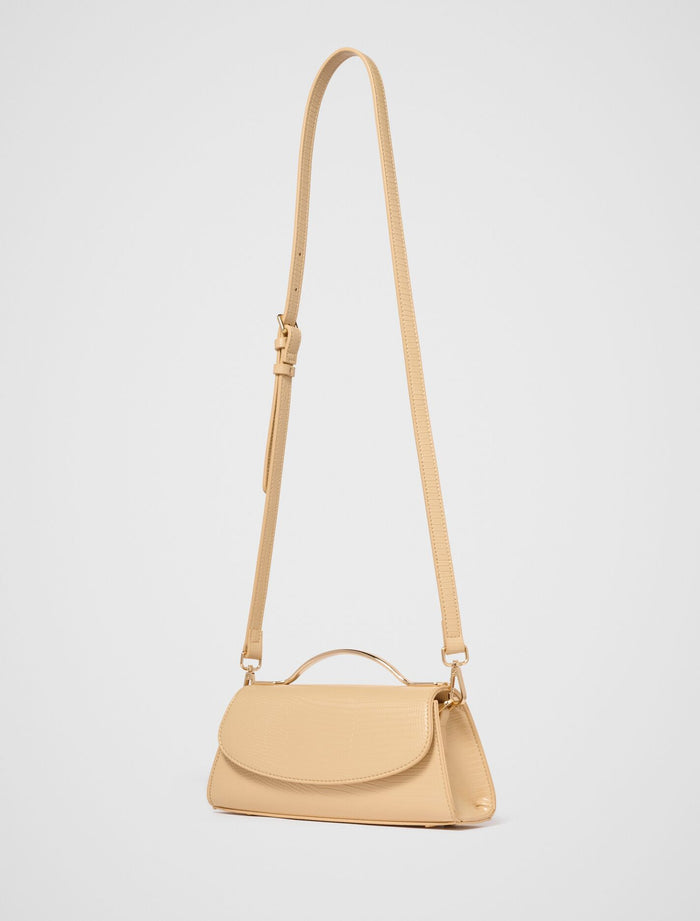 Noelle Small Metal Top Handle Bag Forever New