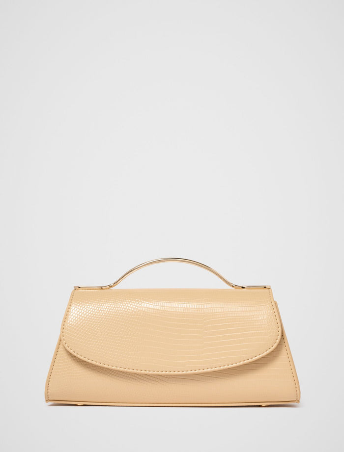 Noelle Small Metal Top Handle Bag Forever New