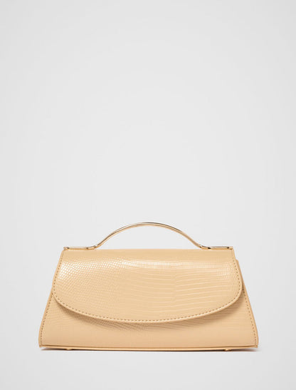 Noelle Small Metal Top Handle Bag Forever New