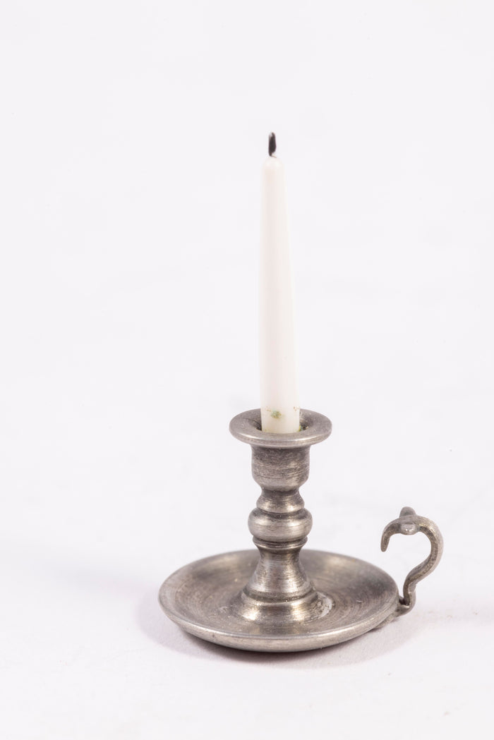 Pewter Candlestick by Jim Ison (Dutch Colonial Parlor)
