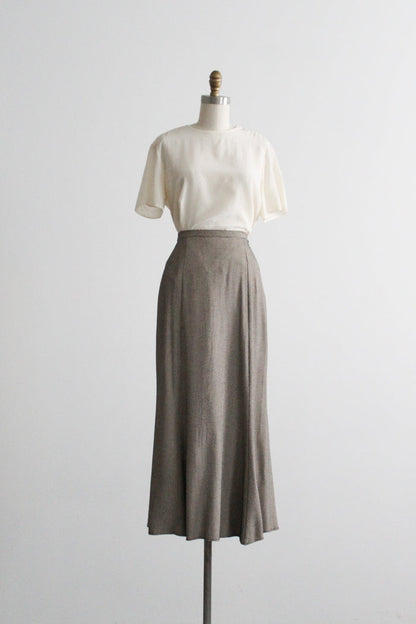 pewter two piece suit