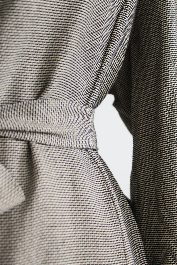 pewter two piece suit