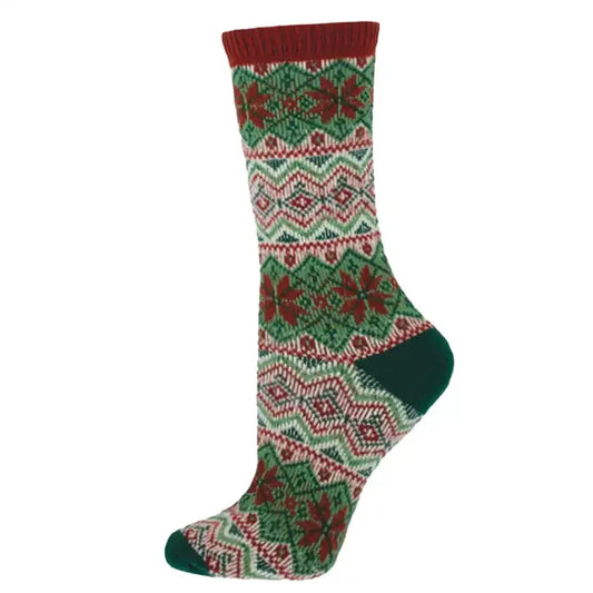 'Pray for Snow' Women's Sweater Socks