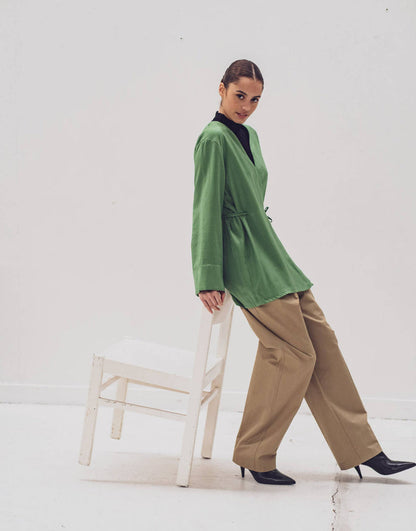 Ronya Blouse PDF Immediate Download Sewing Pattern, Fibre Mood