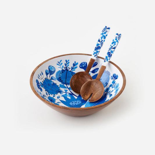 Salad Bowl with Server Set
