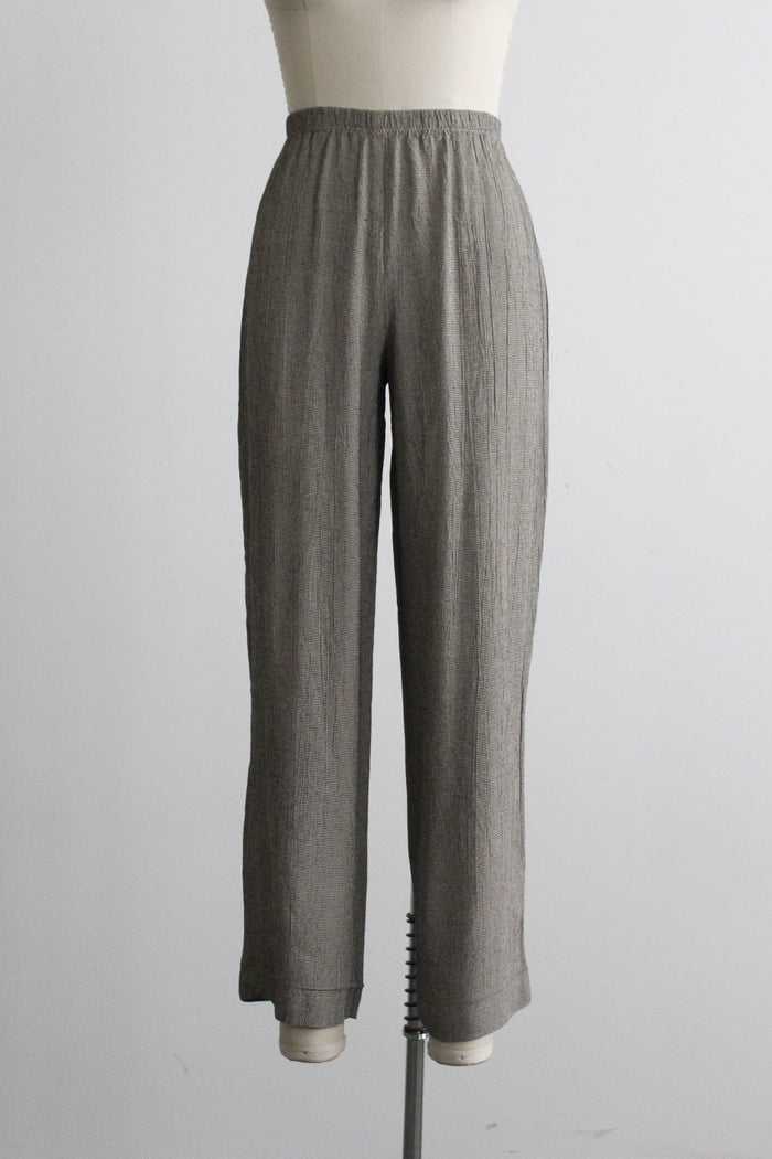 salt & pepper soft trousers