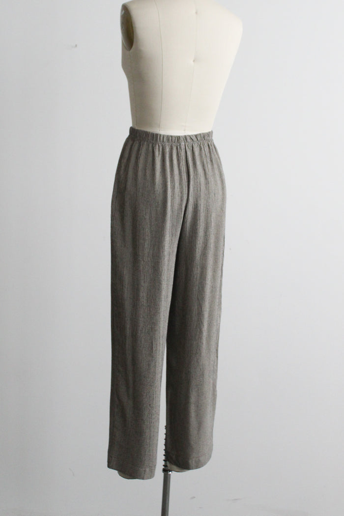 salt & pepper soft trousers