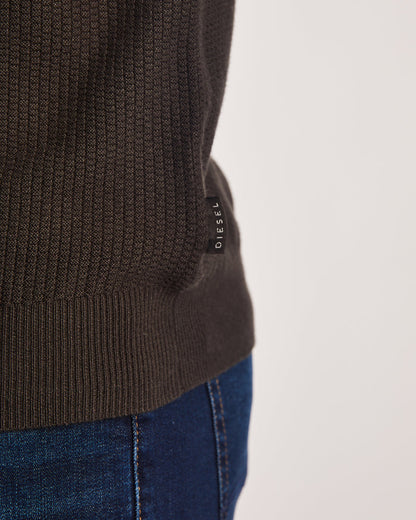 Sam Sweater Peat Moss