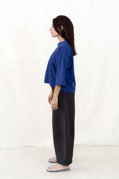 SARAHWEAR Stella Blue Combed Jersey Shirt
