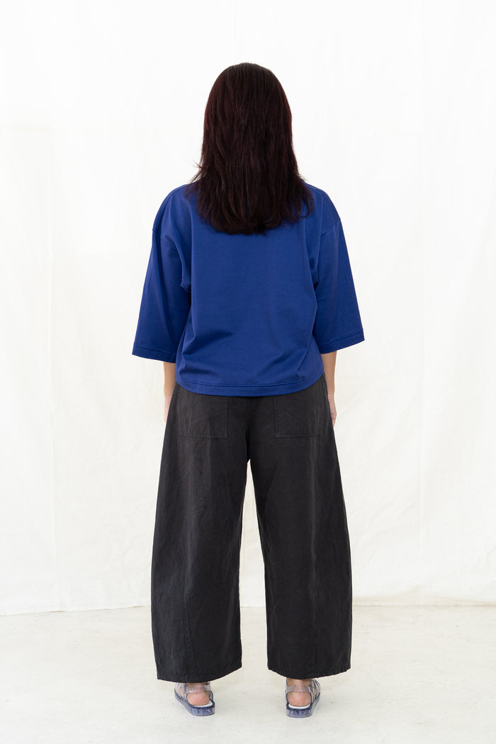 SARAHWEAR Stella Blue Combed Jersey Shirt