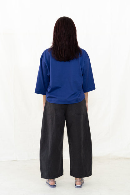 SARAHWEAR Stella Blue Combed Jersey Shirt