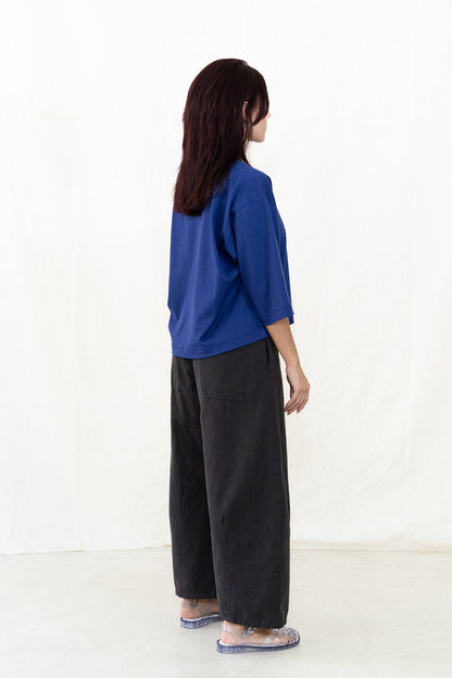 SARAHWEAR Stella Blue Combed Jersey Shirt