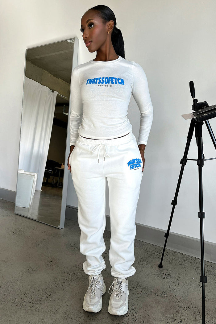 Series 5 Long Sleeve Tee - White