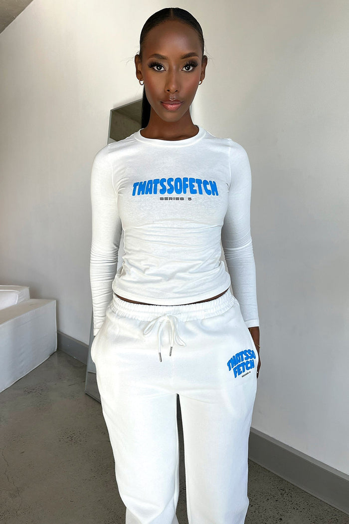Series 5 Long Sleeve Tee - White