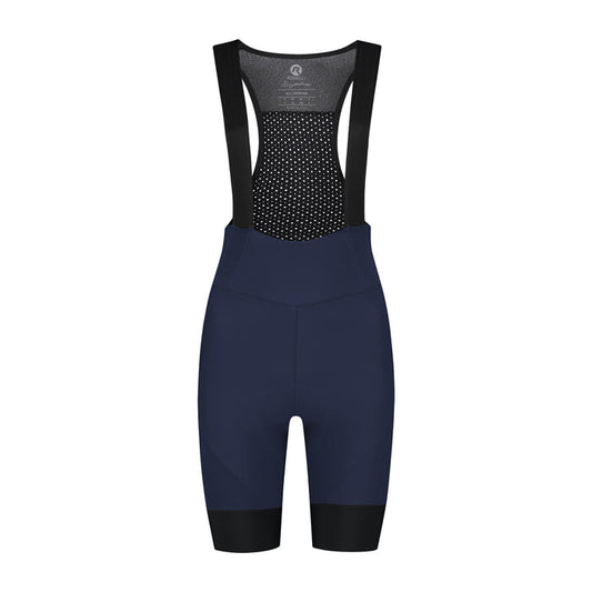 Rogelli Signature korte fietsbroek dames blauw voorkant.