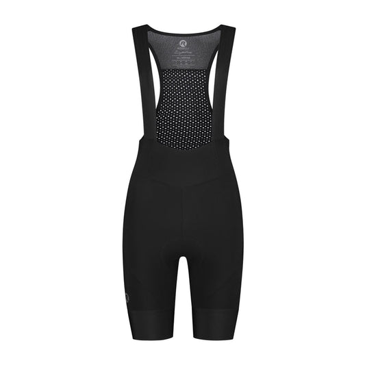 Rogelli Signature korte fietsbroek dames zwart voorkant.