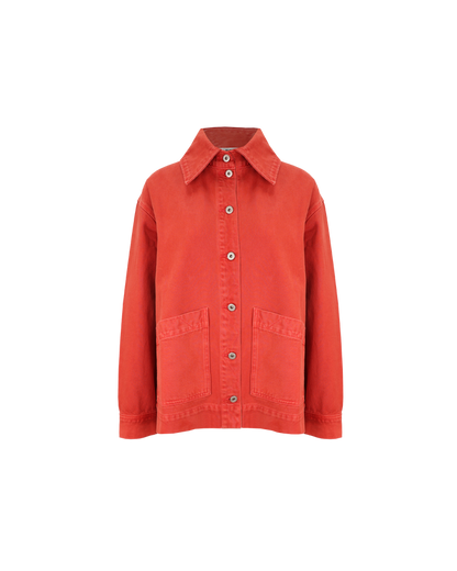 SODA DENIM JACKET  RUST