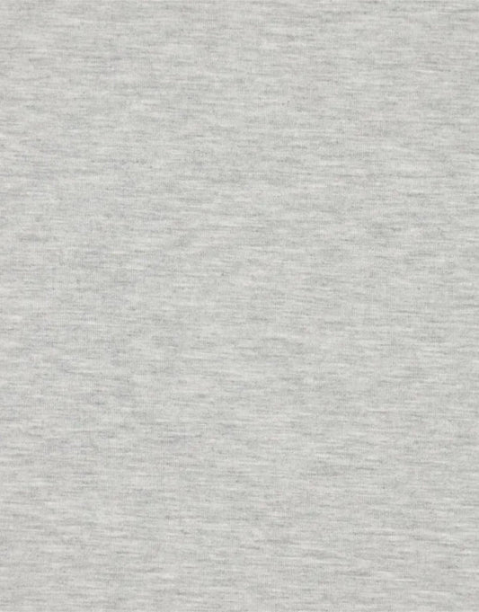 Soft Marl Grey Pure Bamboo Jersey Fabric