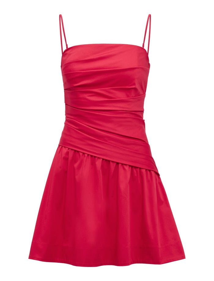 Solene Cotton Mini Dress Forever New