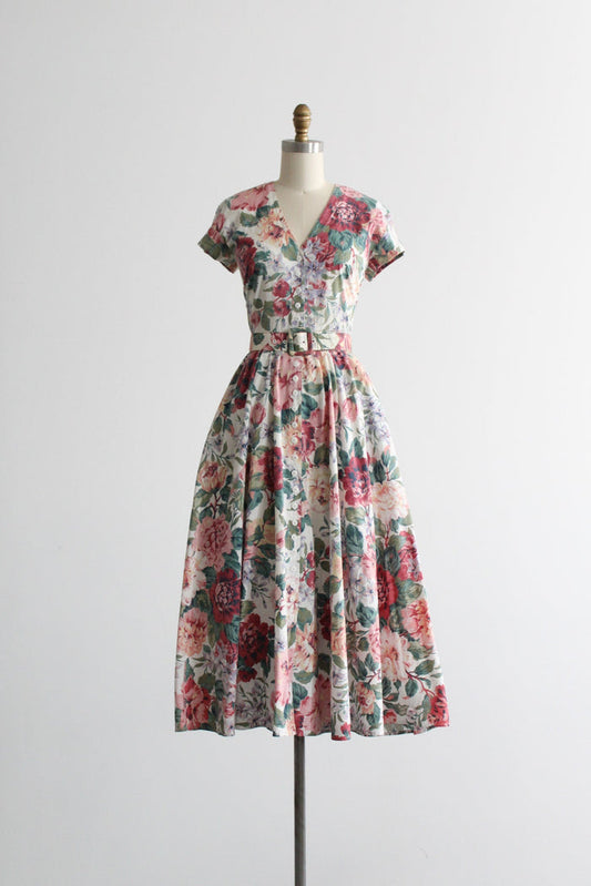 springbloom cotton day dress