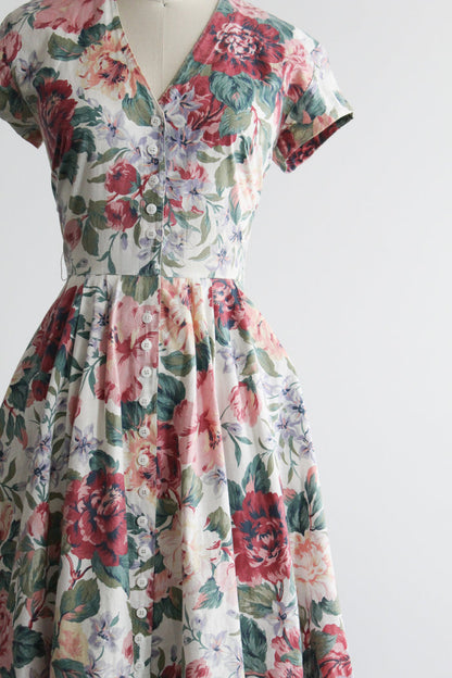 springbloom cotton day dress