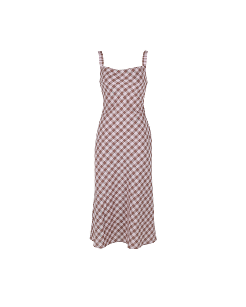 SPRITZ SLIP LILAC GINGHAM