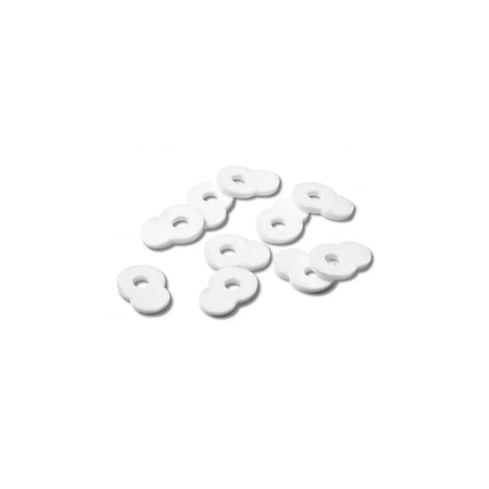 Stretchable and self-adhesive felt rings - Pressure relief - White color - 4 different designs - Ruck Ruck