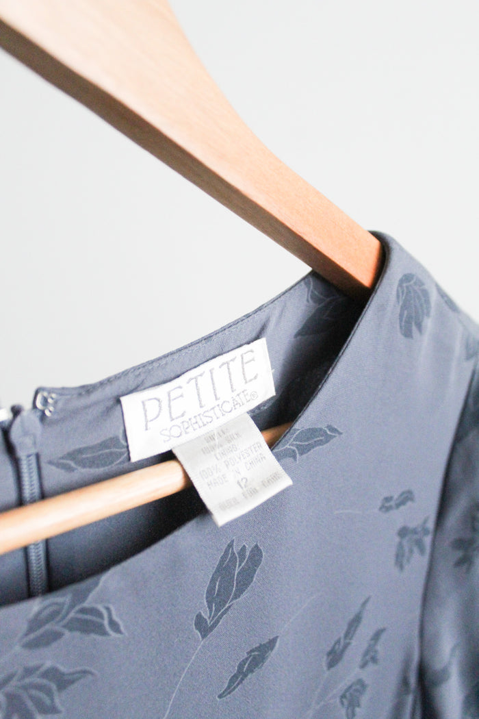 sunprint silk dress