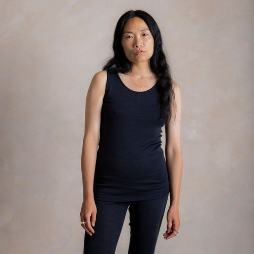Swift Women's Top - Merino Wool & Silk - Cosmos