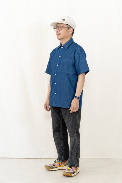 TAION Non Down Military Button Slit Shirt