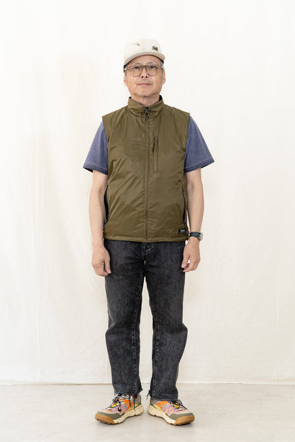 TAION Non Down Mountain Reversible Mesh Vest