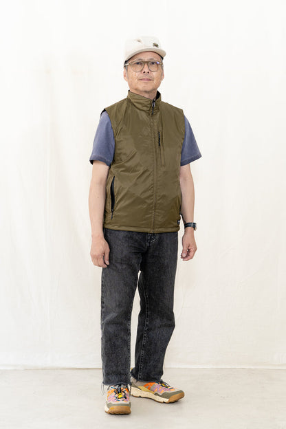 TAION Non Down Mountain Reversible Mesh Vest