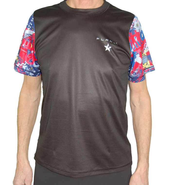 Tech T-Shirt Mens Fit | Factory City Black