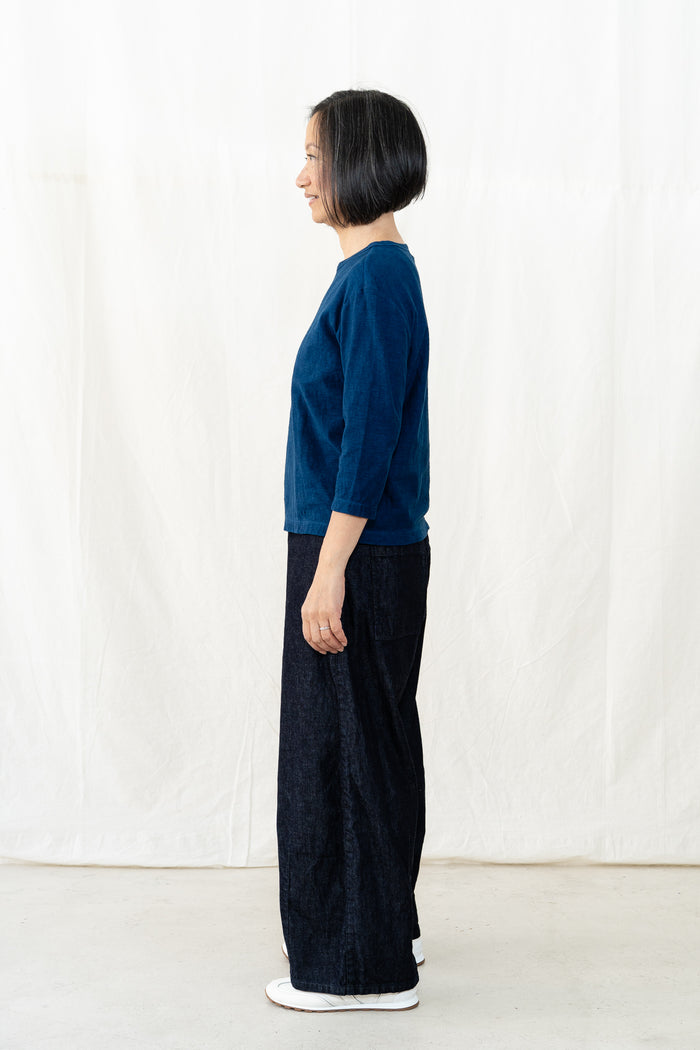TEZOMEYA Women's 3/4 Sleeve Box Tee