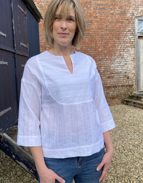 The Bib Shirt, The Avid Seamstress Sewing Pattern